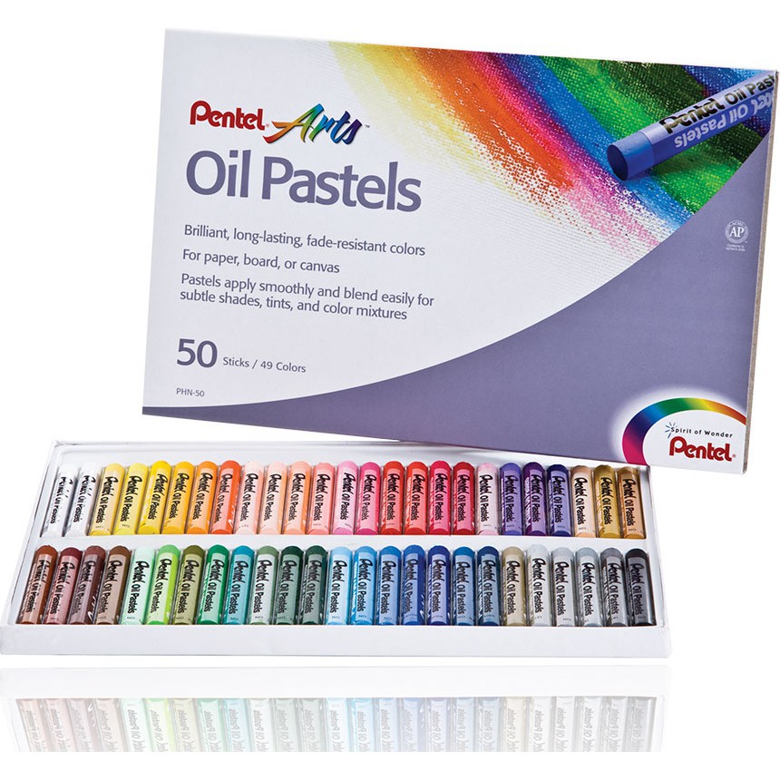 Sáp dầu Pentel 50 màu