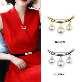 Ghim cài áo đính ngọc trai giả có đính ngọc trai kiểu dáng vintage thời trang cá tính