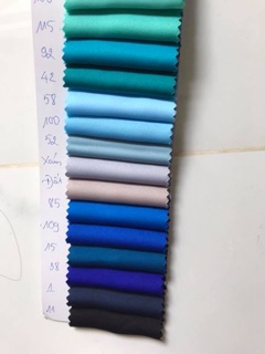 Vải áo dài lụa kim cương cao cấp