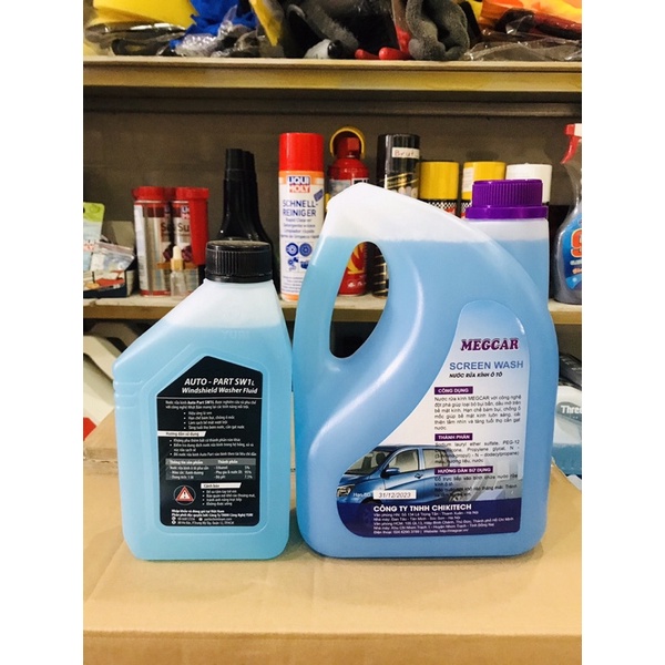 Combo 2 can 3.75 lít nước rửa kính ô tô