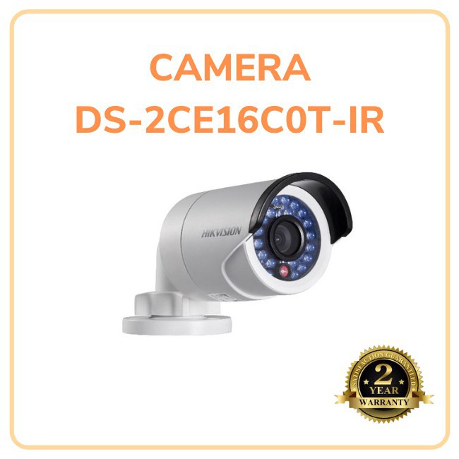 anninhgiare- CAMERA HIKVISION DS-2CE16COT-IR 1MP (Thân sắt)