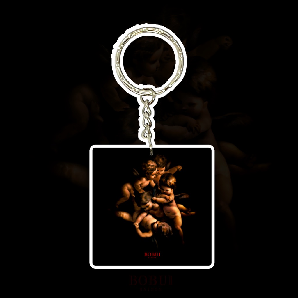 Móc khóa bobui treo balo túi xách mini siêu cute MK1