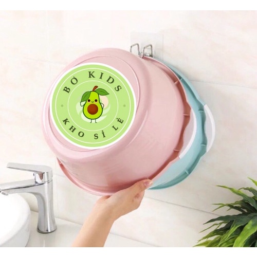 Móc Dán Tường Treo Thau Tiện Lợi Nhà Tắm - Nhà Bếp