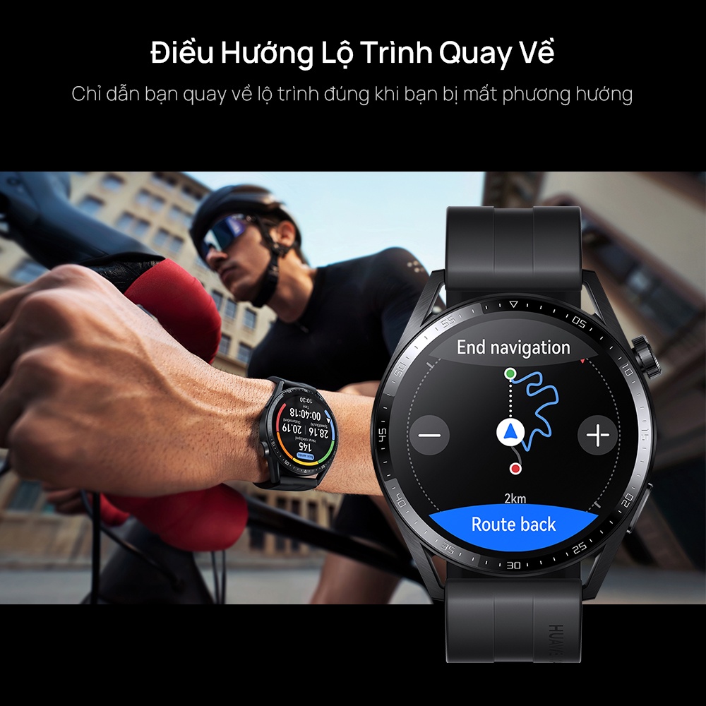 Đồng Hồ Thông Minh HUAWEI WATCH GT 3 46mm |Theo Dõi Spo2 Cả Ngày