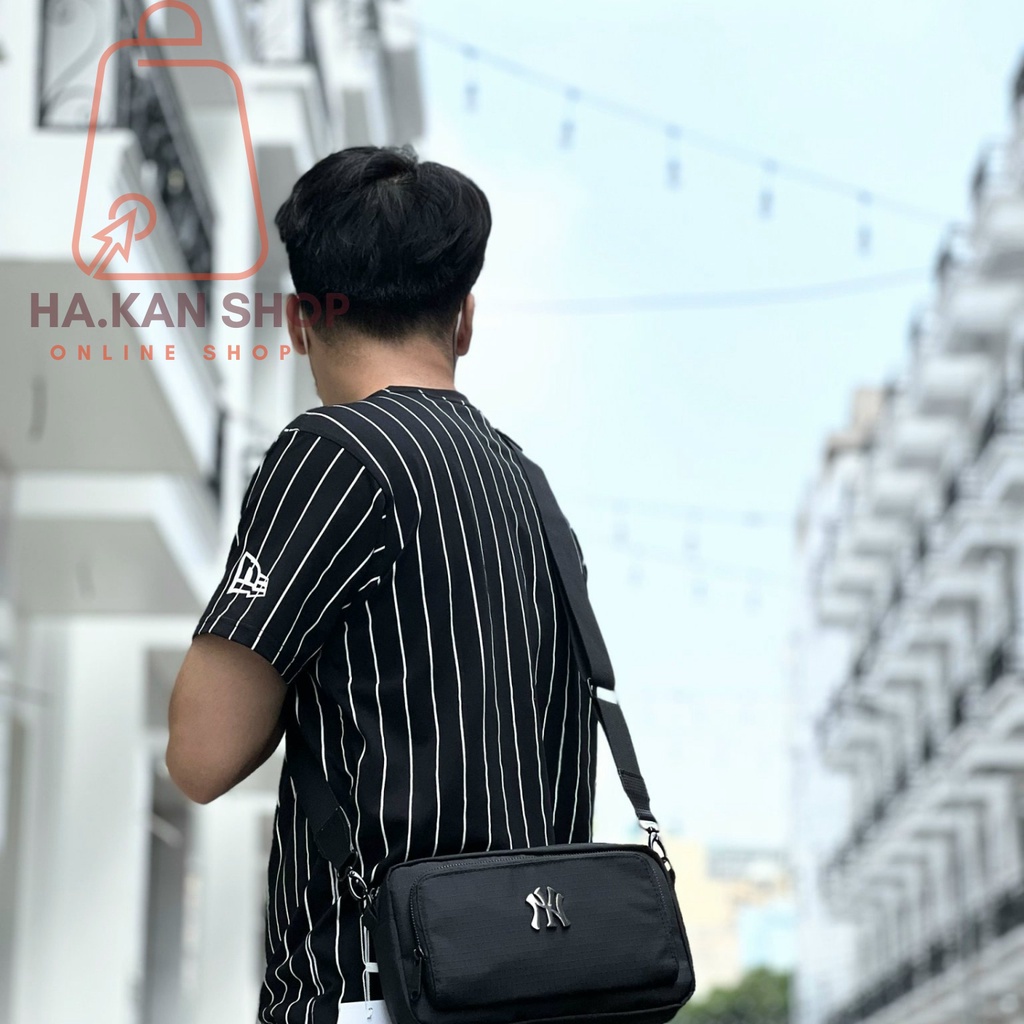 ☑️ TÚI CHÉO MLB NEW YORK MEN  ➖➖ HÀNG FULL XỊN - Full BAO BÌ MLB  • 2 NGĂN CHUẨN STORE