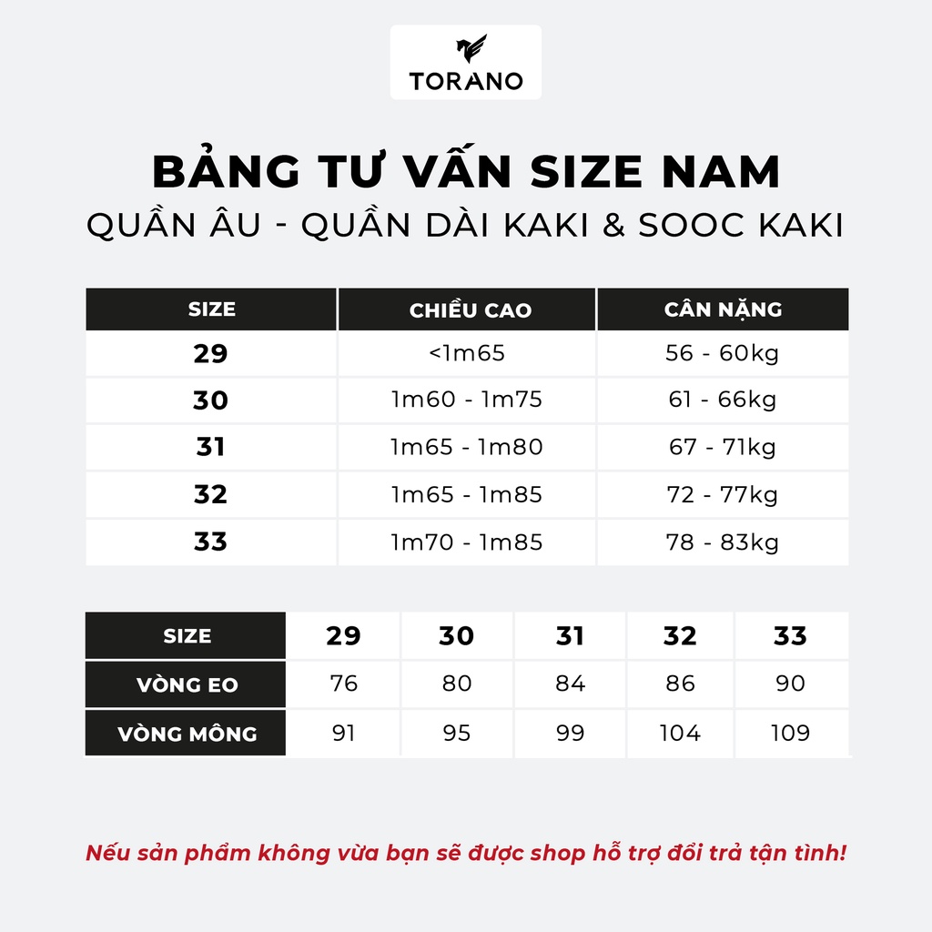  Quần âu slim-fit điều chỉnh cạp trơn thương hiệu TORANO BT041