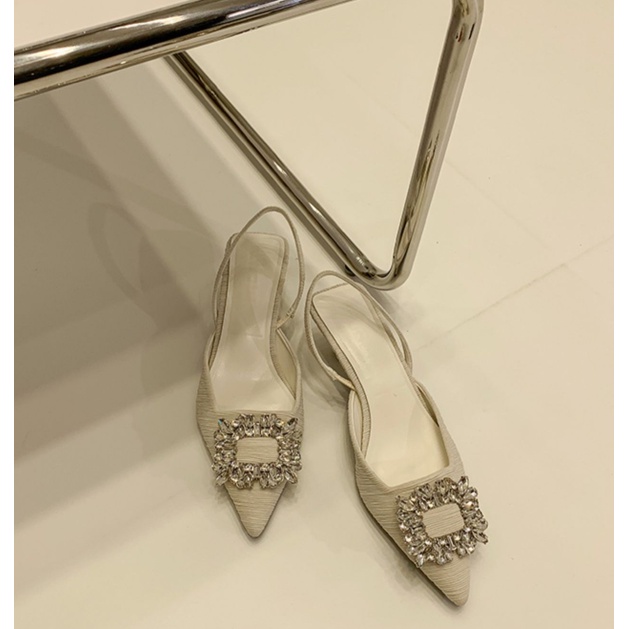 Giày Cao Gót Mũi Nhọn Đính Đá Thời Trang Mới 61Oniiiii Wizard Oz 2022