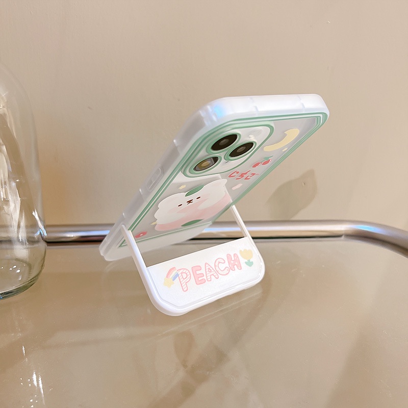 Ốp Điện Thoại Silicon tpu Có Giá Đỡ Ẩn Cho  iphone13Promax 12Pro 11 7 8