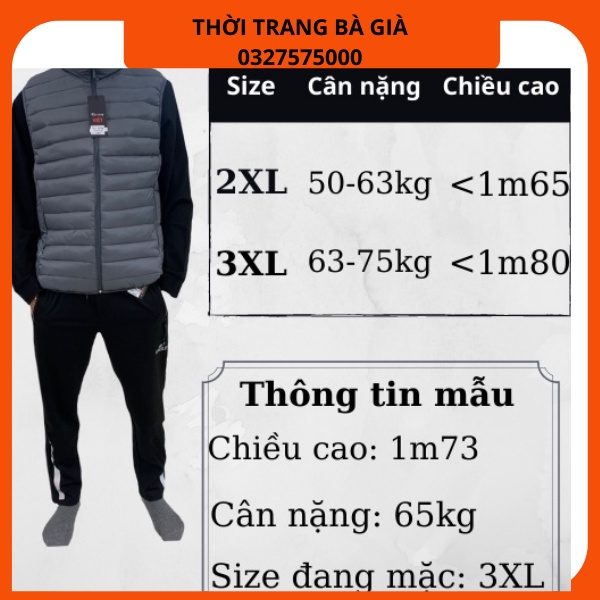 Áo Phao Gile Nam Siêu Nhẹ 3 lớp Cao Cấp, Áo khoác Gile nam vải mềm, nhẹ giữ ấm tốt, không phai màu khi giặt