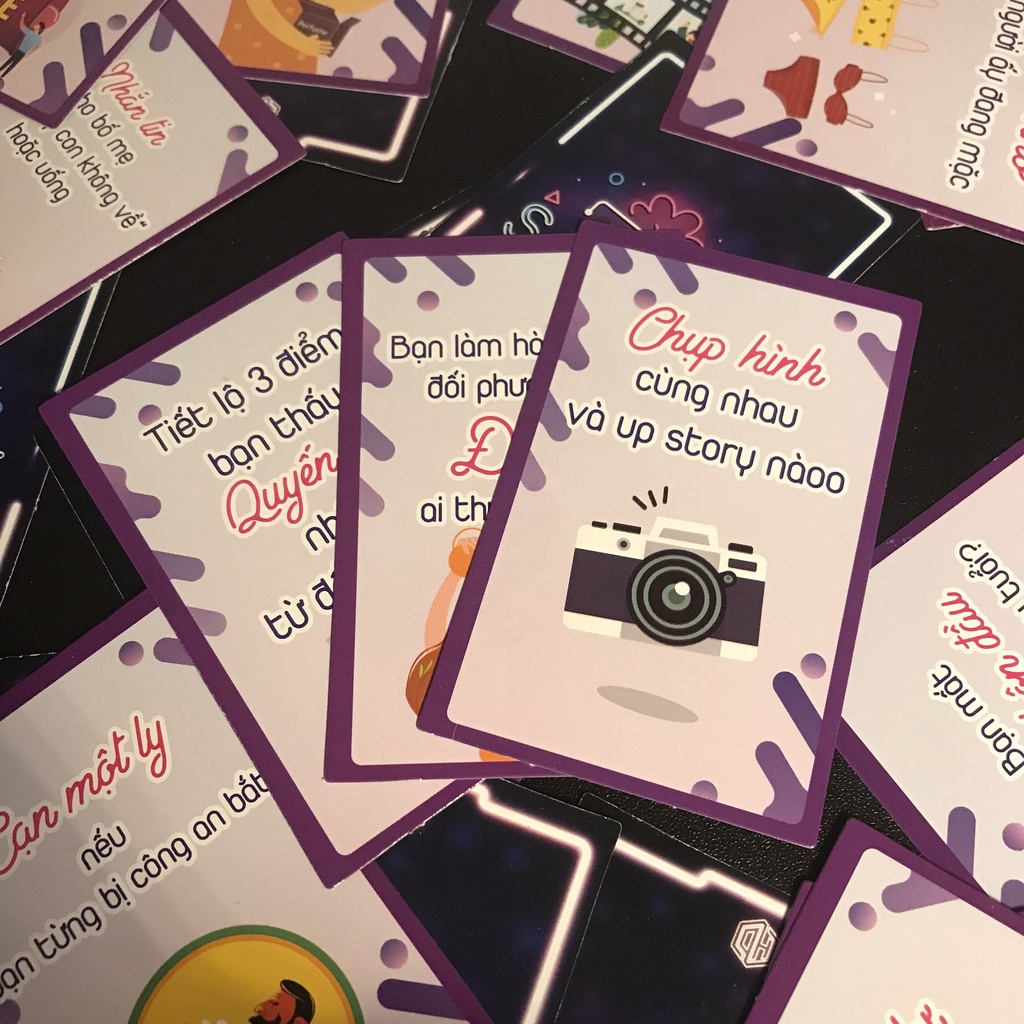 Bộ Bài Say Mê - Drinking Game Chinh Phục Trái Tim Crush, Dành Cho Các Cặp Đôi Hẹn Hò