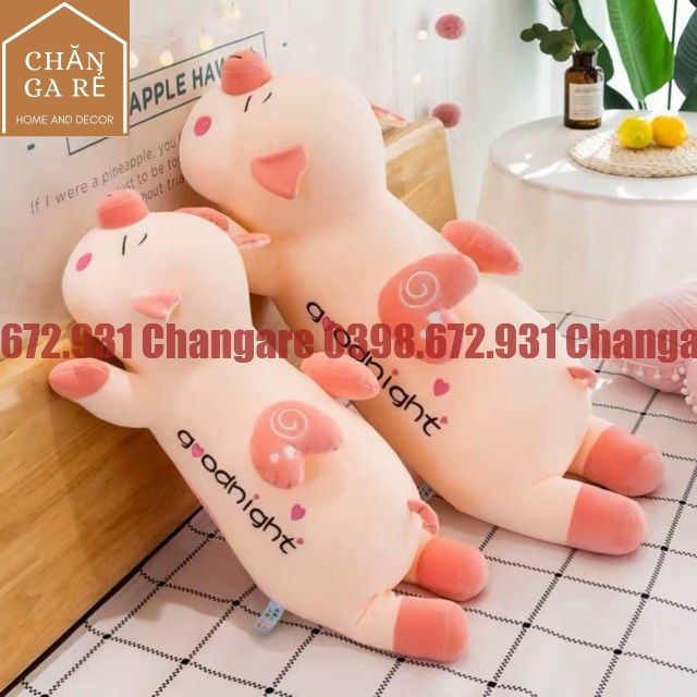 Gấu bông heo bay siêu mềm - siêu cute