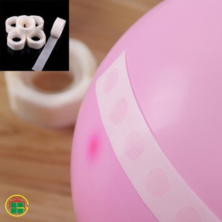 Set 100 Băng Keo Hai Mặt Dán Bong Bóng Trang Trí Tiệc Cưới / Sinh Nhật