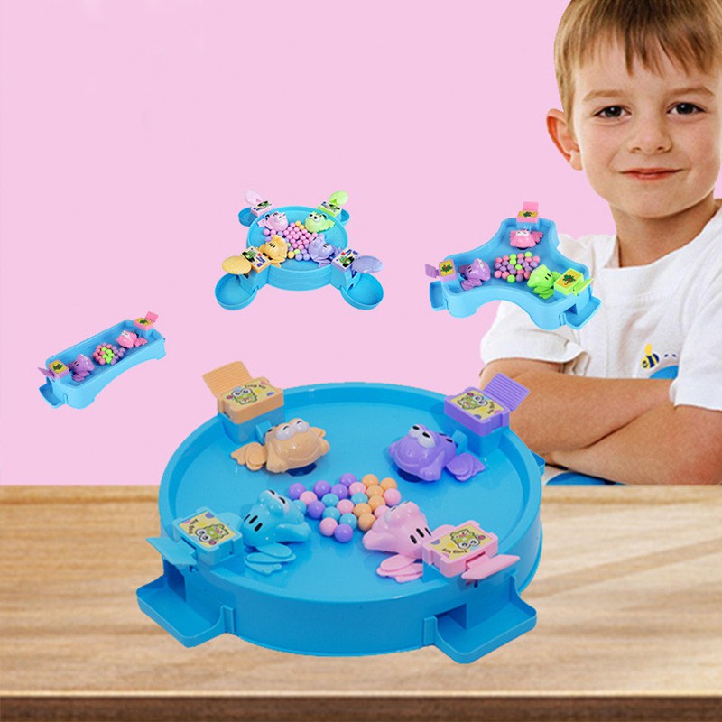 Bộ đồ chơi ếch ăn kẹo cho cả gia đình 4 người chơi _Đồ chơi trẻ em  3 4 5 6 tuổi