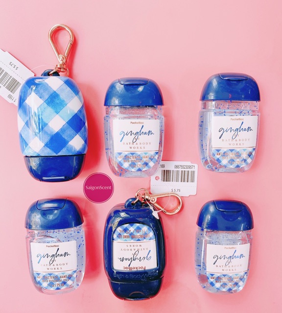 Móc khoá để gel rửa tay khô Bath and Body Works