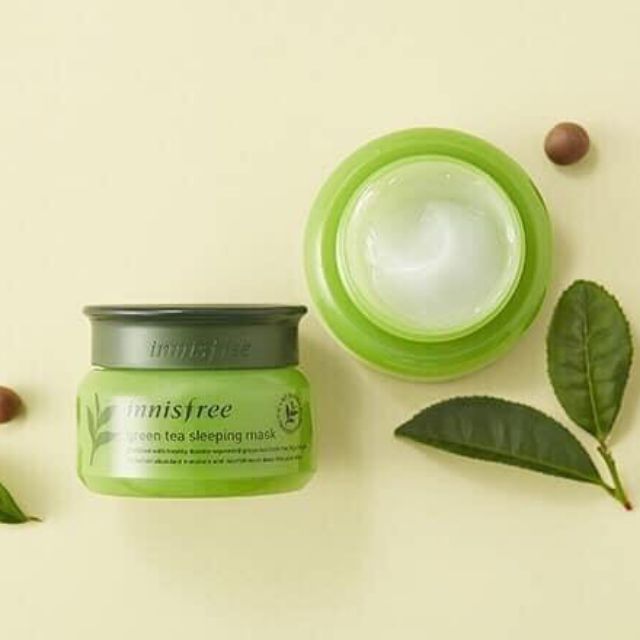 Mặt Nạ Ngủ Trà Xanh Innisfree Green Tea