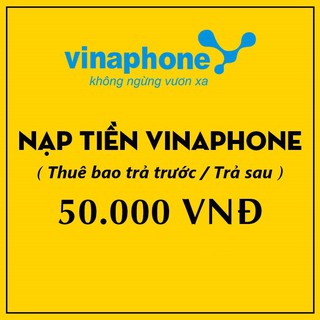 Thẻ cào vinaphone 50k - thẻ cào 247
