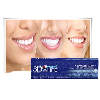 Kem Đánh Răng Trắng Sáng Crest 3D White Pro Advanced Whitening 147g