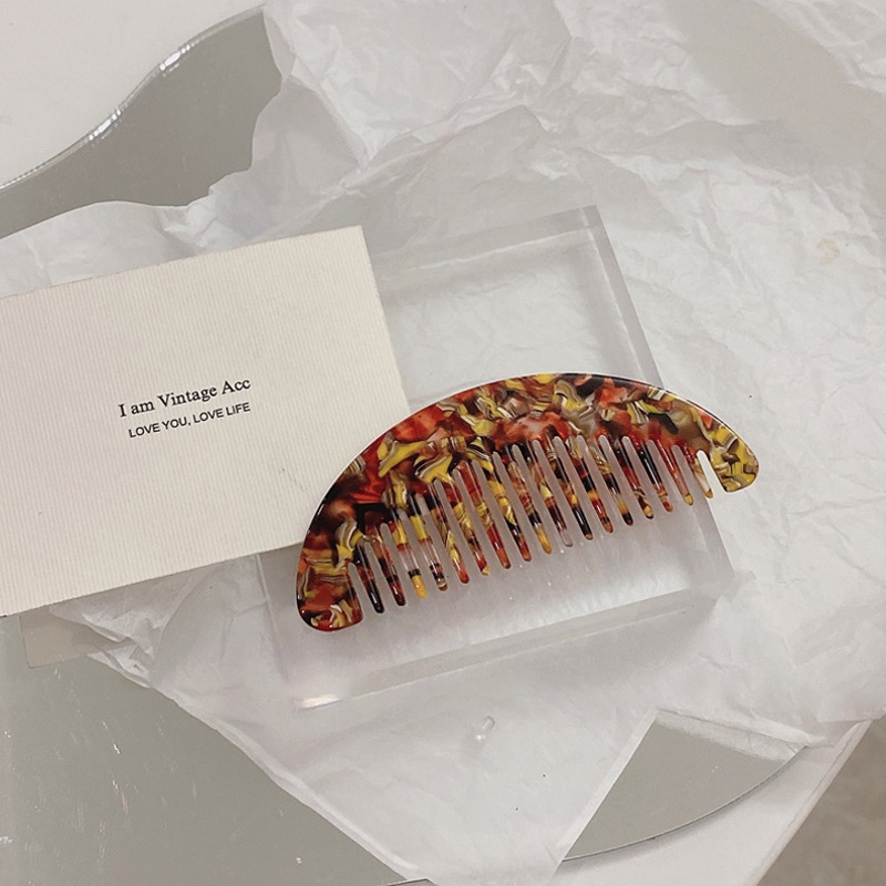 Lược Chải Tóc Răng Rộng Chống Tĩnh Điện Thiết Kế Di Động Tạo Kiểu Tóc Cho Nữ