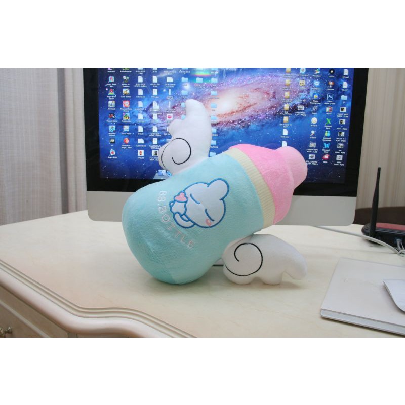 ⚡⚡ Hoạt Hình Búp Bê Nhồi Bông Hình Bình Sữa Có Cánh Sáng Tạo | BigBuy360 - bigbuy360.vn