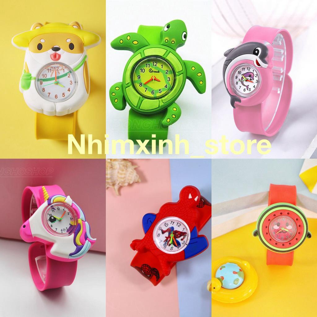 Đồng hồ đập tay siêu dễ thương đa dạng cho trẻ em