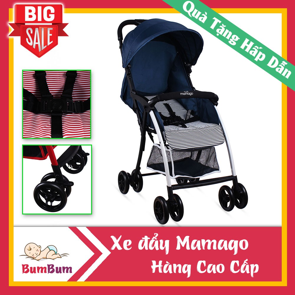 🌟Xe đẩy cho bé 👼Mamago Compact 316