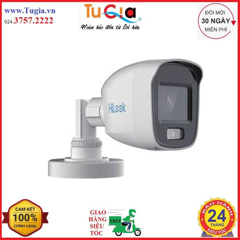 Camera HDTVI COLORVU 2.0 Megapixel HILOOK THCB229MHàng chính hãng