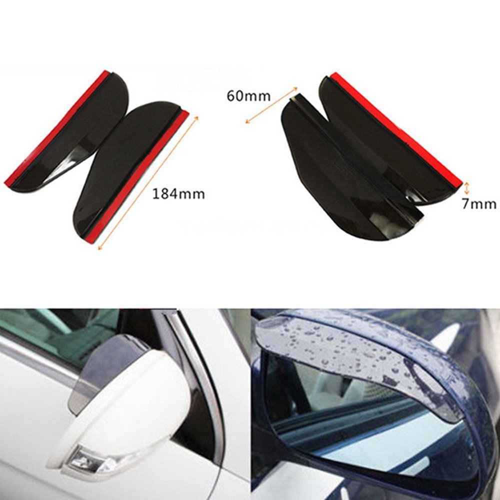 2 Khung Viền Chân Mày Cho Kính Chiếu Hậu Xe Hơi