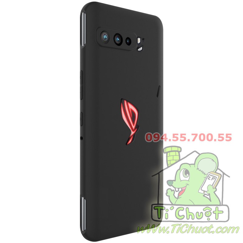 [Loại Tốt] Ốp lưng Asus ROG Phone 3 ZS661KS Dẻo Đen Nhám Mịn