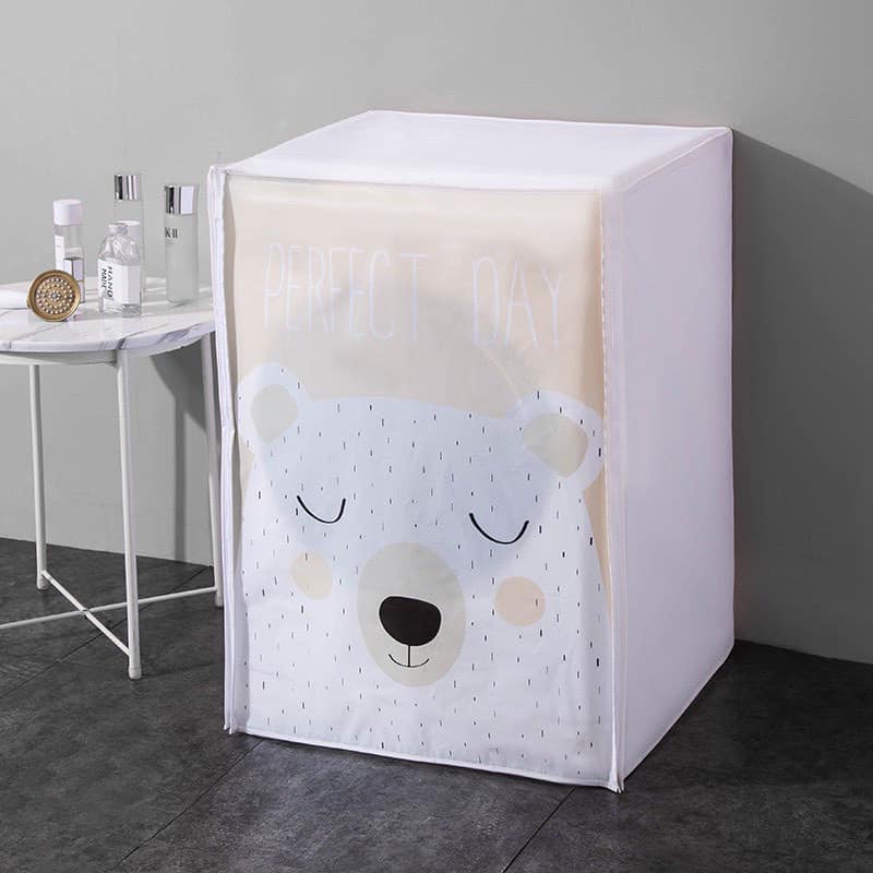 BỌC MÁY GIẶT, ÁO TRÙM MÁY GIẶT HÌNH 3D MẪU MỚI