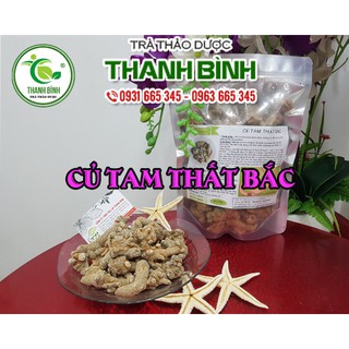 Combo 2kg củ tam thất bắc sapa khô - loại củ lớn