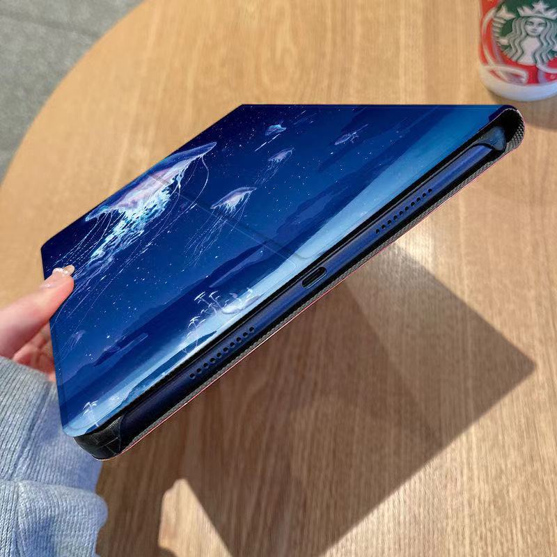Ốp Máy Tính Bảng Hình Sứa Xinh Xắn Cho apple ipad mini 123456 Bao Da Máy Tính Bảng Cho ipad air 9.7inch 7.9inch 10.2inch 11inch Ốp