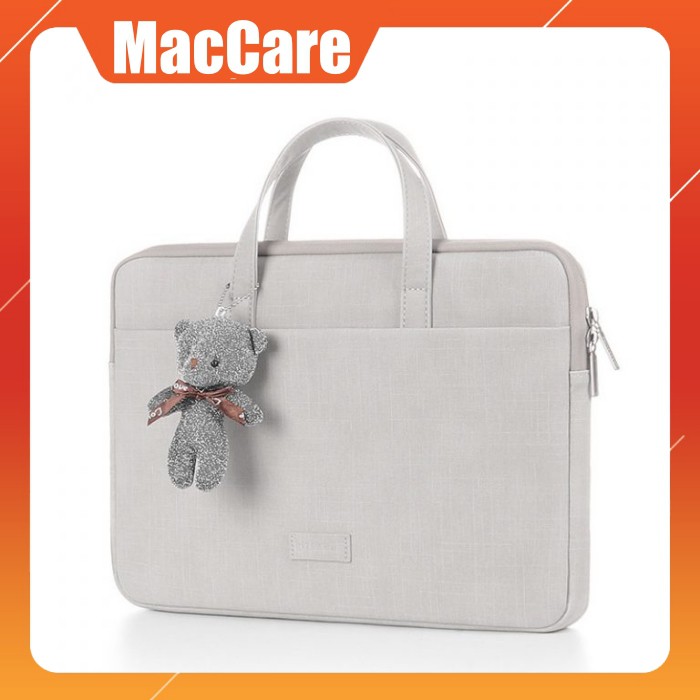 Túi xách laptop, macbook 13/14/15 inch thời trang : Bảo vệ chống sốc - Chống thấm nước - Taikesen TKS034 (Màu Xám)