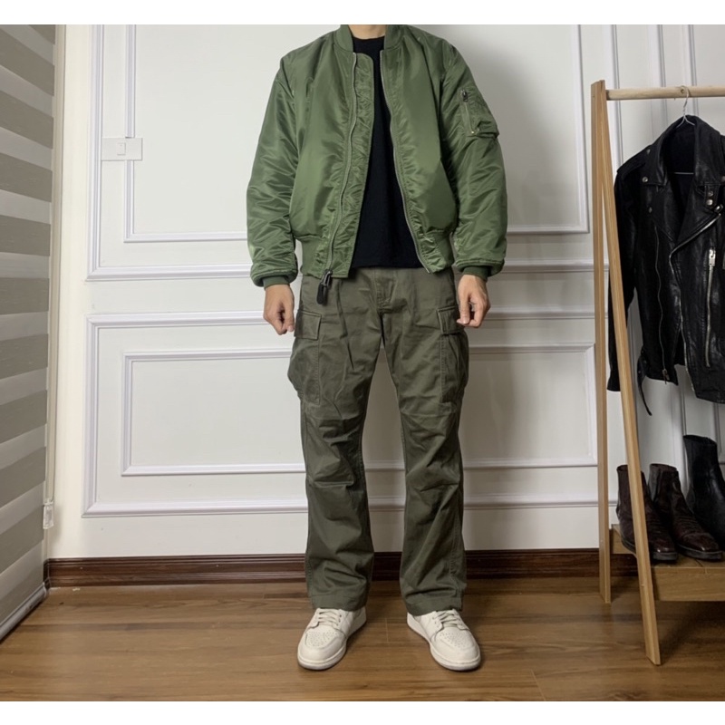 Áo Bomber Alpha