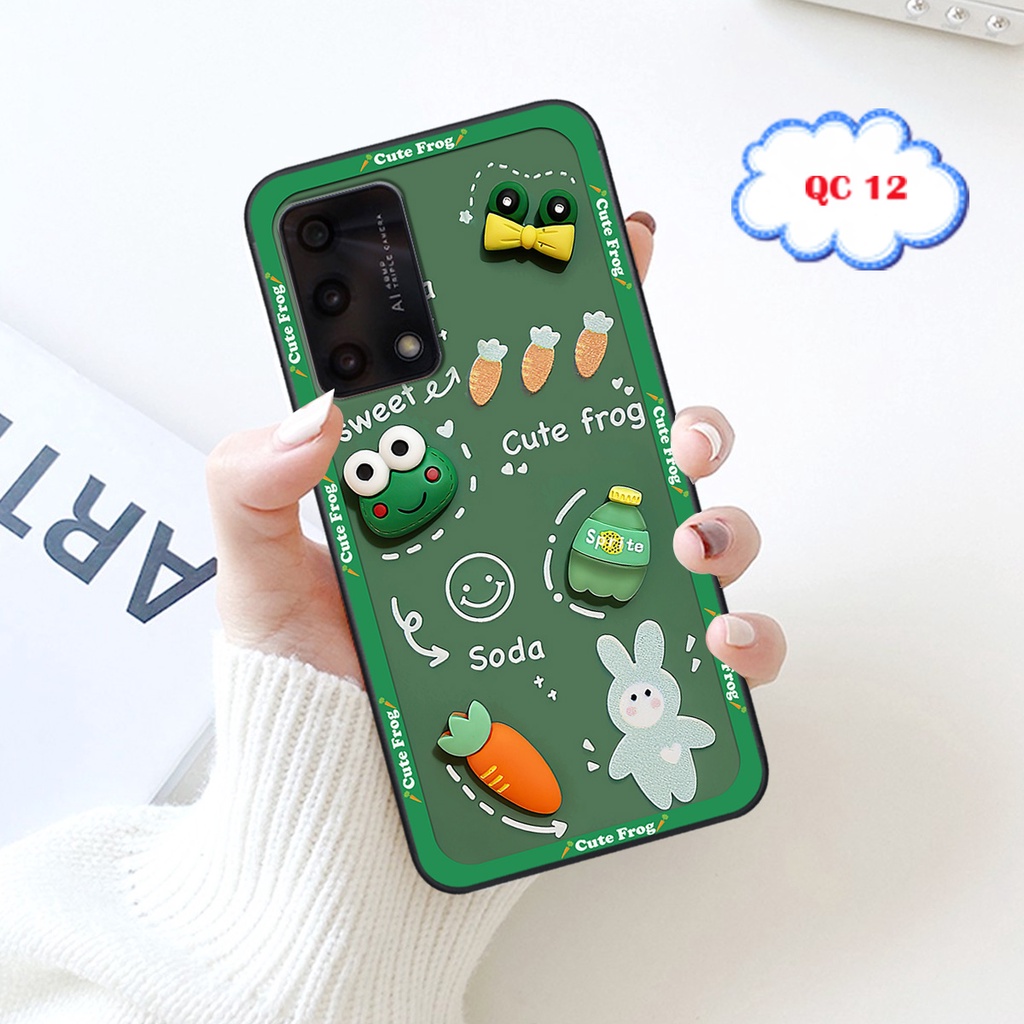 Ốp Oppo A74 / A94 / A95 in hình hoạt hình cute, dễ thương , đáng yêu
