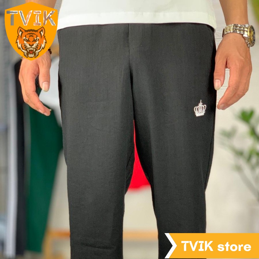 Quần đũi dài nam Tvik thể thao dáng suông cạp chun mặc nhẹ thoải mái, 3QDĐL | BigBuy360 - bigbuy360.vn