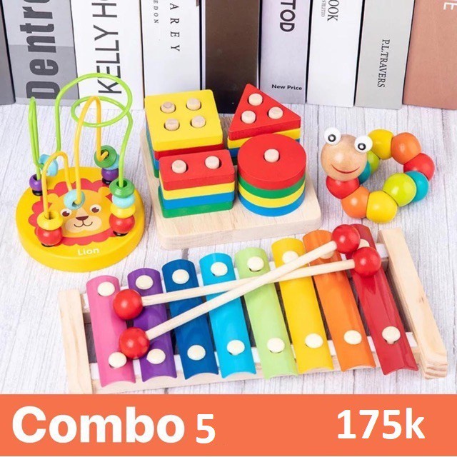 Giảm 10% [Tối Đa 35K Đơn Từ 50K] - Đồ Chơi Trẻ Em - ComBo 7 Món