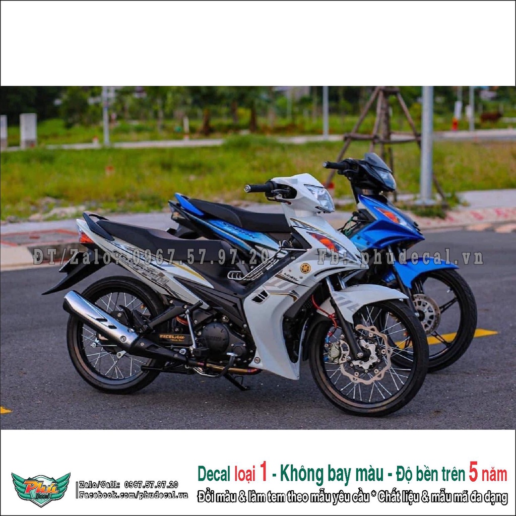 Tem rời Exciter 2006 trắng Crypton (2)