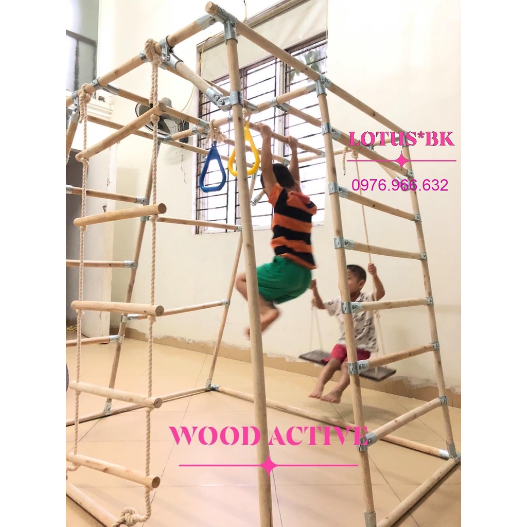 Combo ghế đu và tay đu 🤾𝐁𝐇 𝟏𝟐 𝐓𝐇𝐀́𝐍𝐆🤾 siêu hot cho bé vận động
