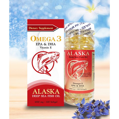 Viên uống dầu cá – ALASKA DEEP SEA OIL OMEGA -3