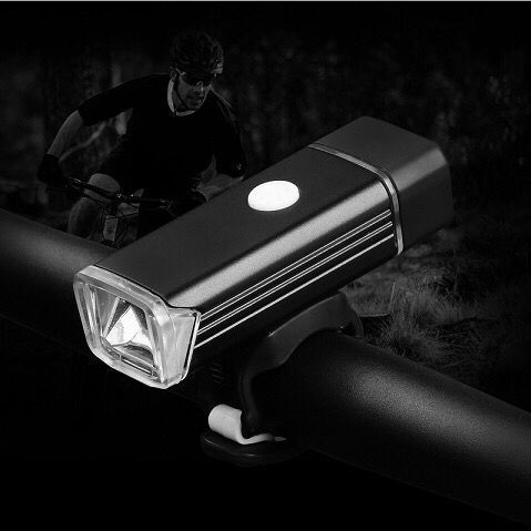 Đèn Xe Đạp MACHFALLY, LED Siêu Sáng 180 Lumens, Tích Hợp Chân Sạc USB Ngay Trên Thân Đèn Tiện Dụng