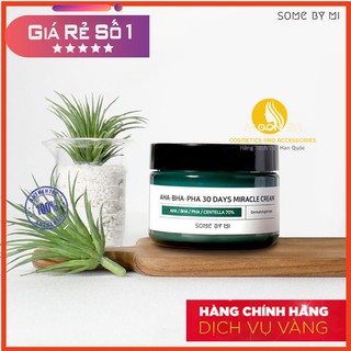 Kem dưỡng ẩm ngừa mụn Some By Mi AHA-BHA-PHA 30 Days Miracle Cram 60ml Auth Hàn Quốc