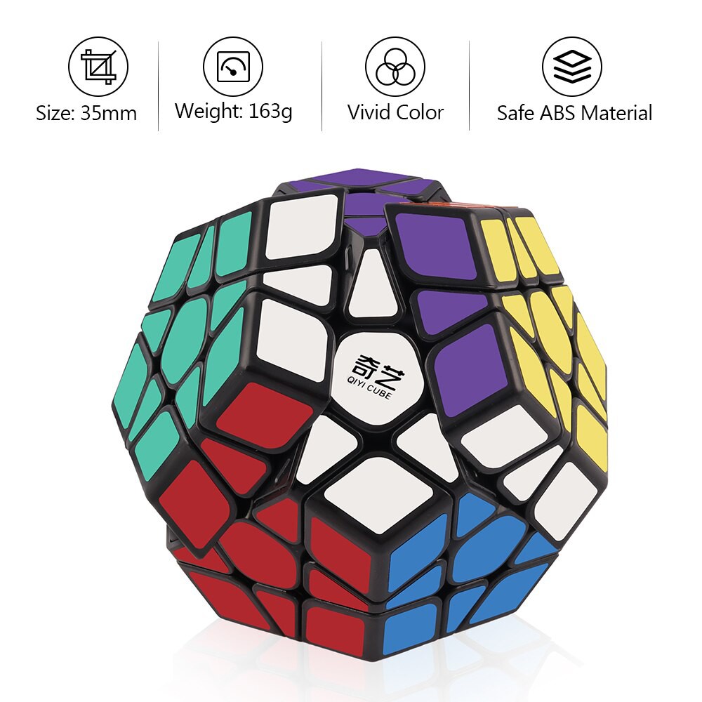 Rubik Megaminx Qiyi MQ12 Rubik 12 Mặt Khối Lập Phương