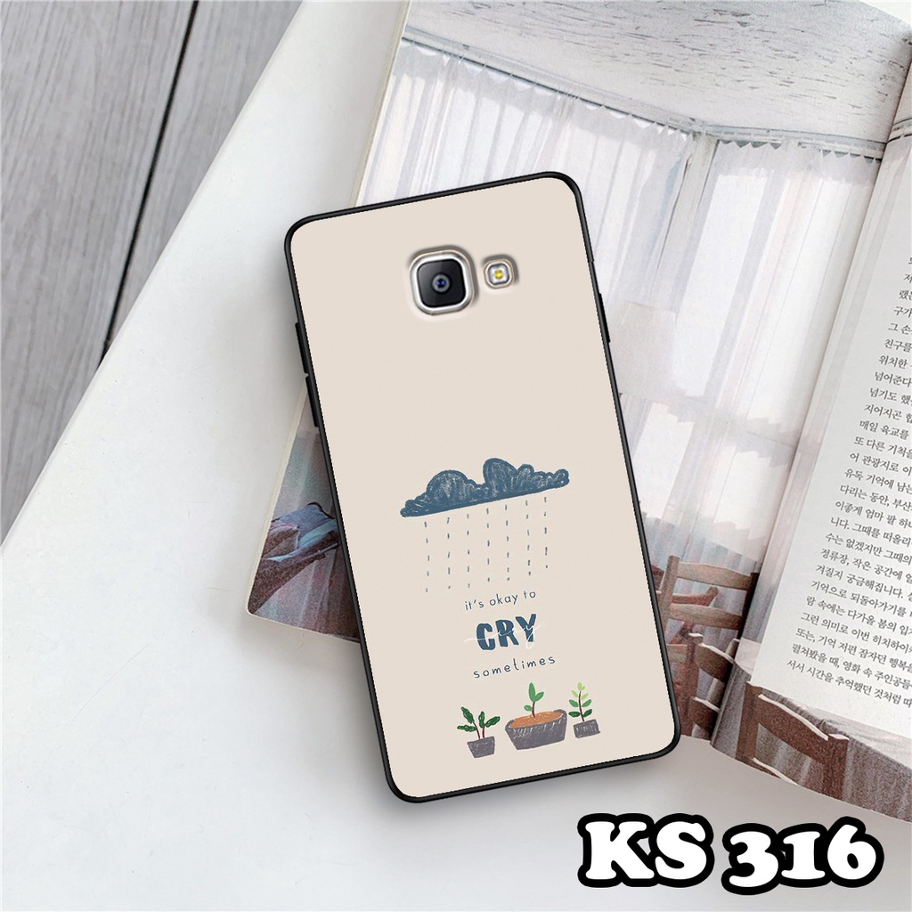 Ốp lưng Samsung A9 Pro - Samsung C9 Pro - Ốp in hình BlueSky - Chất liệu TPU chống sốc bảo vệ lưng máy