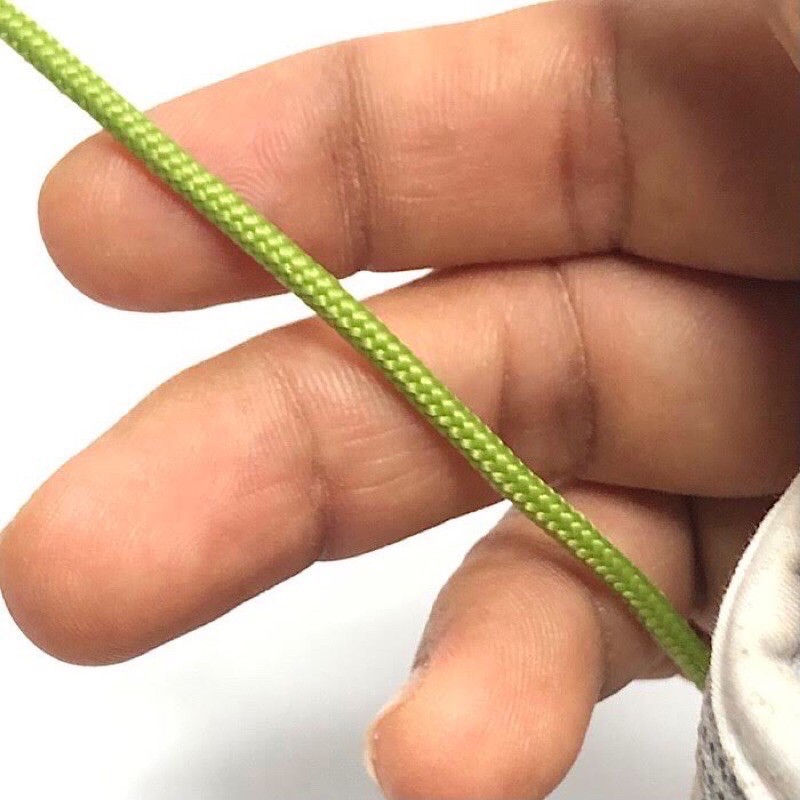 [50 mét] dây dù tròn 2.5mm có lõi dùng làm vòng tay paracord, căng lều cắm trại