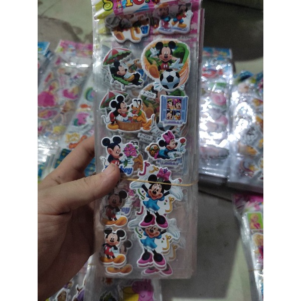 Dán hoạt hình 7x17cm