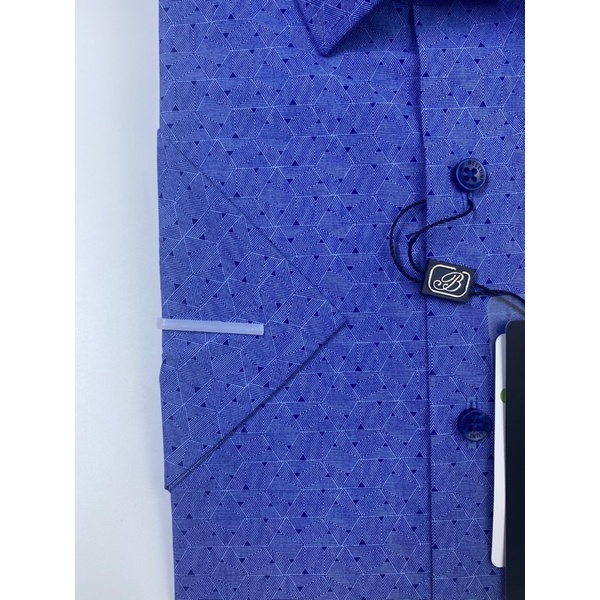 Áo Sơ Mi Nam Ngắn Tay Công Sở Thương Hiệu Thời Trang Belluni