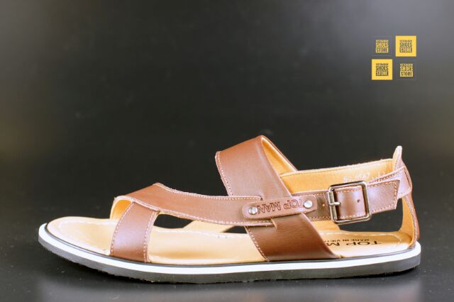 Sandals da Topman màu nâu sẫm - Mã