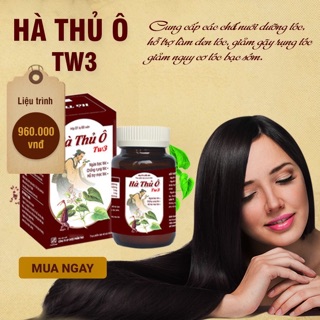 Hà Thủ Ô TW3 - chai 30 viên