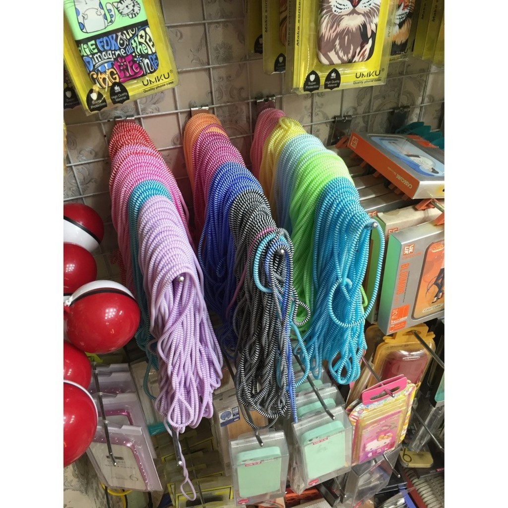 Dây Cuốn Bảo Vệ Cáp Sạc Và Tai Nghe | BigBuy360 - bigbuy360.vn