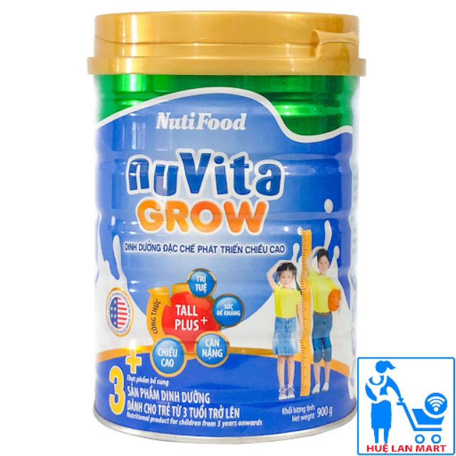 SỮA BỘT NUVITA GROW 3+ 900G